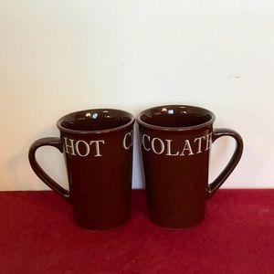 “Hot chocolate” coffee mug